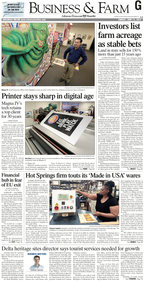 MagnaIV printer stays sharp in digital age 2016