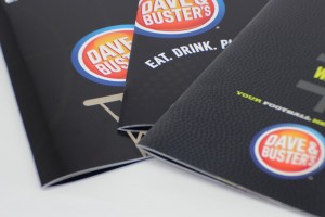 Brand-New UV Menus for Dave & Buster’s