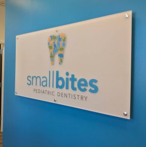 acrylic signage, interior design graphics