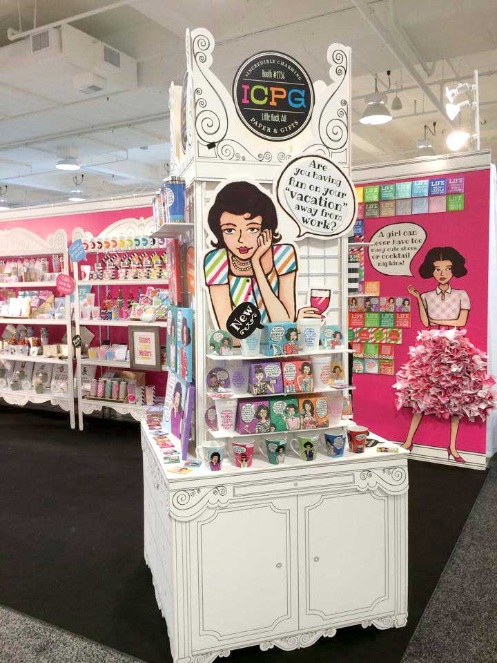 foam core, custom shelving, unique display, cost-effective, trade show booth