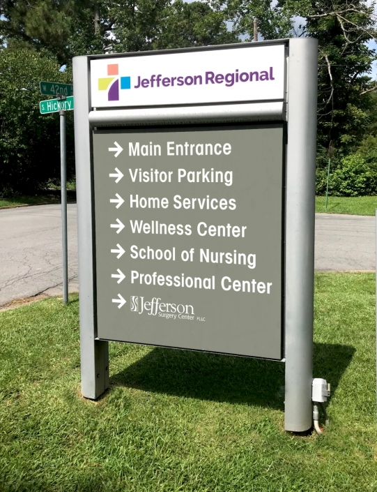 Hospital Signage, Building Signage, Exterior Signage, Outdoor Graphics, Outdoor Marketing